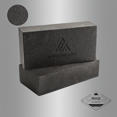 Кирпич огнеупорный Montenegro SHA 8 Black Argentum