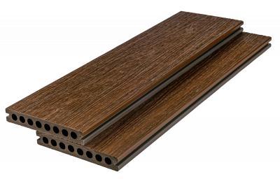 Террасная доска Turtle Shell Round, Texas Hickory, Co-Extrusion (Dual)