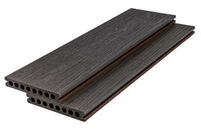 Террасная доска Turtle Shell Round, Scottish Slatewood, Co-Extrusion (Dual)