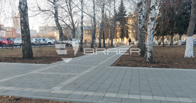 Тротуарная плитка Старый город «Ландхаус», Серый