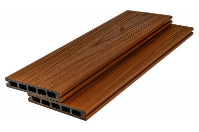 Террасная доска Turtle Shell Square, Thai Teak, Co-Extrusion